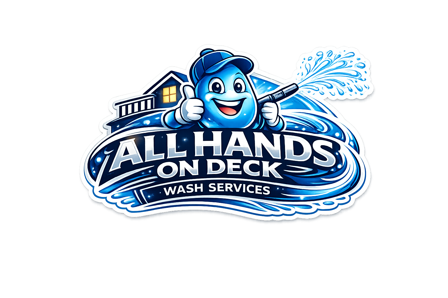 All Hands on Deck Wash Services logo